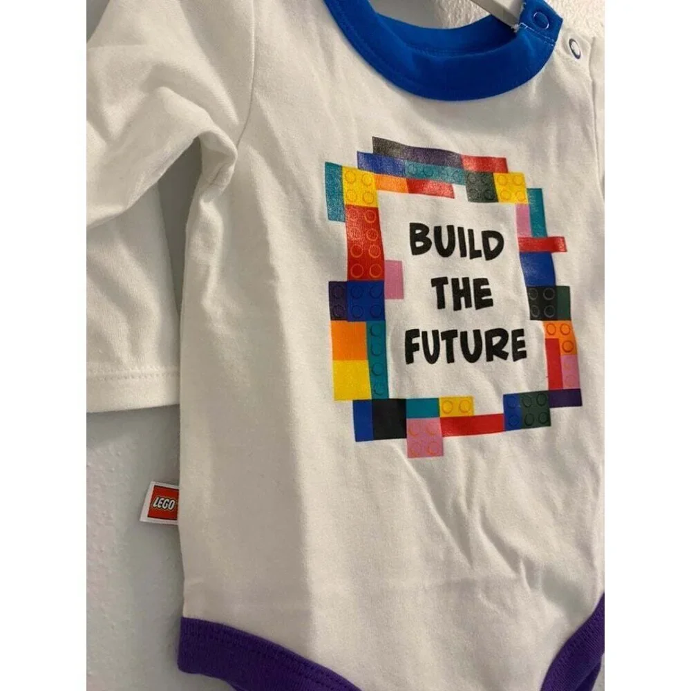 LEGO BUILD THE FUTURE - SIZE 0-3 months.  BOYS. GIRLS. UNISEX.  BRAND NEW.